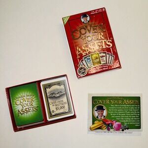Cover Your Assets Card Game by Grandpa Beck's - Complete - Award Winning Family